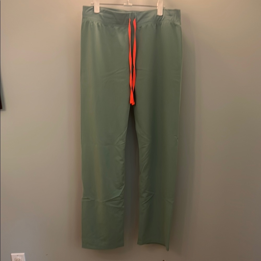 Figs Women's Jade Kade Cargo pants with Orange Drawstring